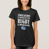But Rugby Is Importanter Uruguay Rugby Tシャツ (正面)