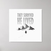 But Why Nihilist Penguin Motivation キャンバスプリント (正面)