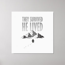 But Why Nihilist Penguin Motivation キャンバスプリント