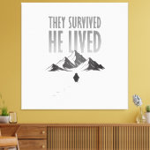 But Why Nihilist Penguin Motivation キャンバスプリント (インサイチュ (リビング))