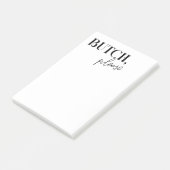 Butch Masc Lesbian Wife Gift Anniversary Honey Do  ポストイット (アングル)