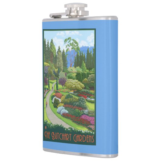 Butchartの庭- Brentwood湾 フラスク (左)