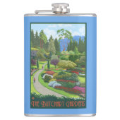 Butchartの庭- Brentwood湾 フラスク (正面)