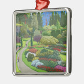 Butchartの庭- Brentwood湾 メタルオーナメント (左)