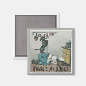 ButchersのDachshunds、テストを追加 マグネット (正面/裏面)