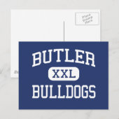 Butler - Bulldogs - High - Butler New Jersey ポストカード (正面/裏面)