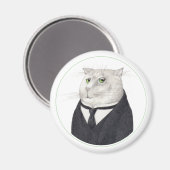BUTLER CAT ラウンドマグネット II マグネット (正面/裏面)