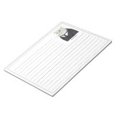 BUTLER CAT 11x8.5メモ帳+ライン ノートパッド (アングル)