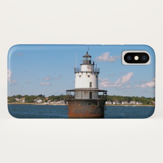 Butler Flats Light house, MA iPhone X Case Case-Mate iPhoneケース (裏面(横))
