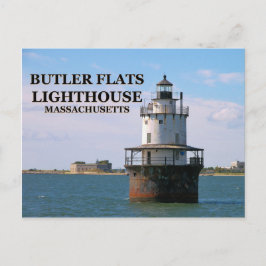 Butler Flats Light house, Massachusettsはがき ポストカード