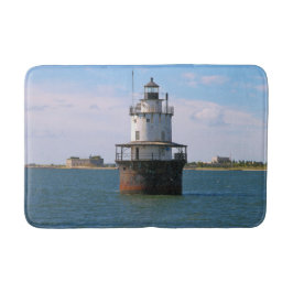 Butler Flats Light house, Massachusetts Bath Mat バスマット