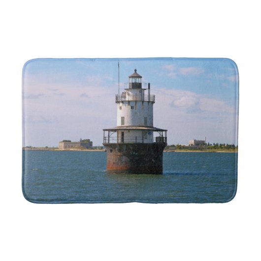 Butler Flats Light house, Massachusetts Bath Mat バスマット (正面)