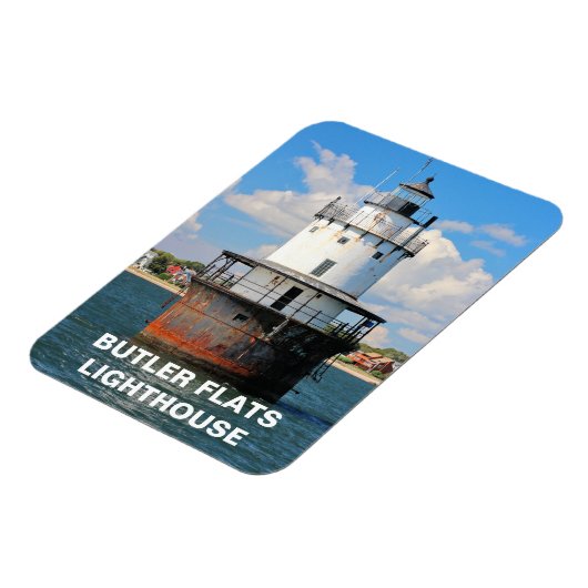 Butler Flats Light house Massachusetts Flexi Magne マグネット (左側)