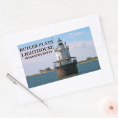 Butler Flats Light house, Massachusetts Stickers 長方形シール (封筒)
