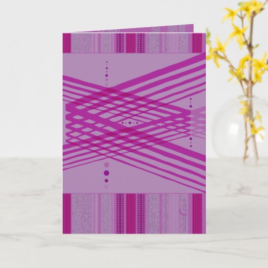 Butns nの弓 カード (黄色い花)