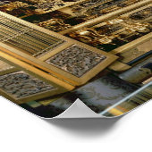 Butsudan shrine from a Damio's palace at Kyoto ポスター (角)