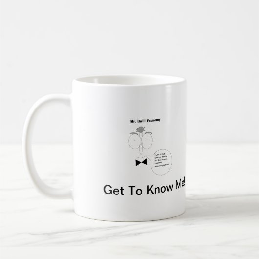 Butt Economy氏 コーヒーマグカップ (左)