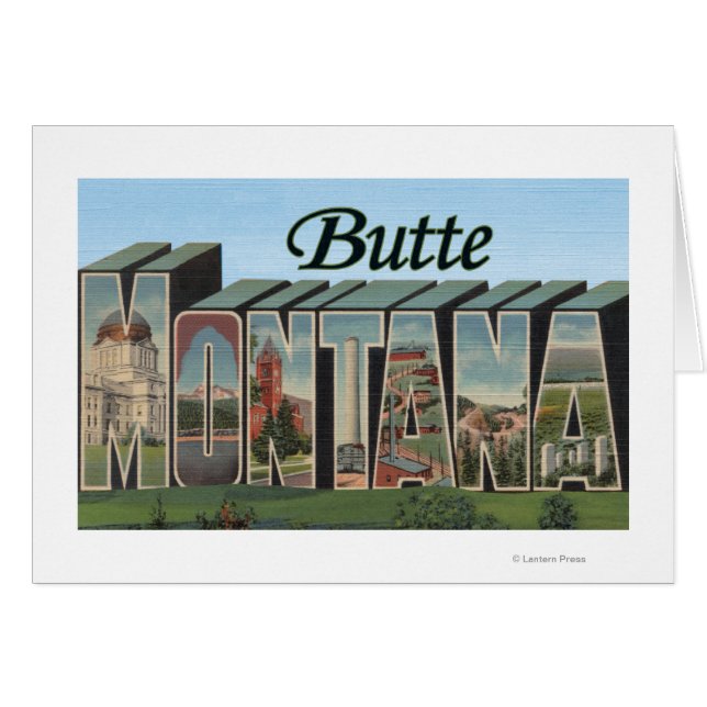Butte, MontanaLarge Letter ScenesButte, MT (正面横)