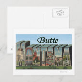 Butte, MontanaLarge Letter ScenesButte, MT ポストカード (正面/裏面)