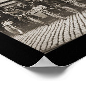 Butte MTオートバイ写真1914 ポスター (角)