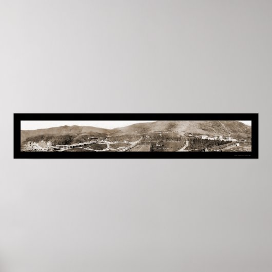 Butte MT Gardens写真1914 ポスター (正面)