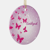 Butteflyのファンタジーのオーナメント セラミックオーナメント (右)