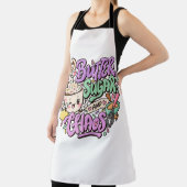 Butter Sugar And Chaos Cute Baking Apron エプロン (インサイチュ)