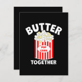 BUTTER TOGETHERムービーPopcorn エンクロージャーカード (正面/裏面)