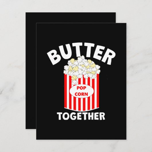 BUTTER TOGETHERムービーPopcorn シーズンカード (正面/裏面)