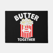 BUTTER TOGETHERムービーPopcorn ドアマット (正面)