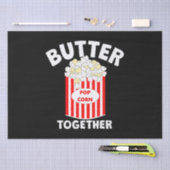 BUTTER TOGETHERムービーPopcorn 薄葉紙 (クラフト)