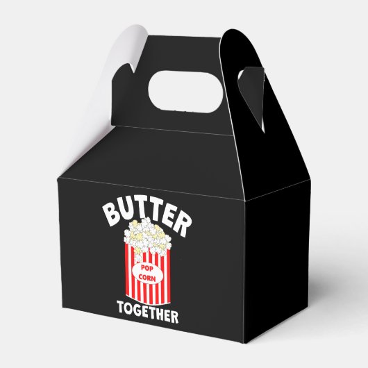BUTTER Together 映画ポップコーン フェイバーボックス (正面サイド)