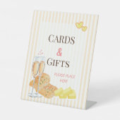 Butter Together Bridal Shower Cards & Gifts  台座サイン (正面)