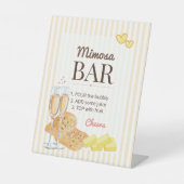 Butter Together Bridal Shower Mimosa Bar 台座サイン (正面)