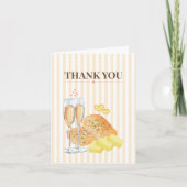 Butter Together Bridal Shower Thank You Card サンキューカード (正面)