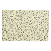 Butter Yellow Modern Farmhouse Daisy Buds Pattern 枕カバー (裏面)