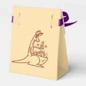 Butter Yellow & Red Australian Animals Birthday  フェイバーボックス (裏面サイド)