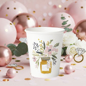 Butter Yellow She Found Her Honey Bee Bridal Party 紙コップ