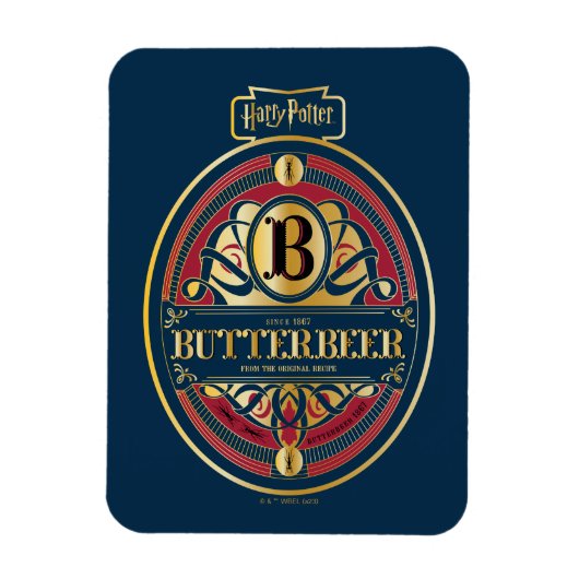 BUTTERBEER™垂直ロゴ マグネット (縦)