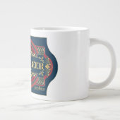 BUTTERBEER™水平ロゴ ジャンボコーヒーマグカップ (右)