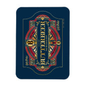 BUTTERBEER™水平ロゴ マグネット (縦)