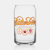 BUTTERBEER™ Available At Wizarding Taverns ガラス缶 (正面)