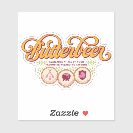 BUTTERBEER™ Available At Wizarding Taverns シール (シート)