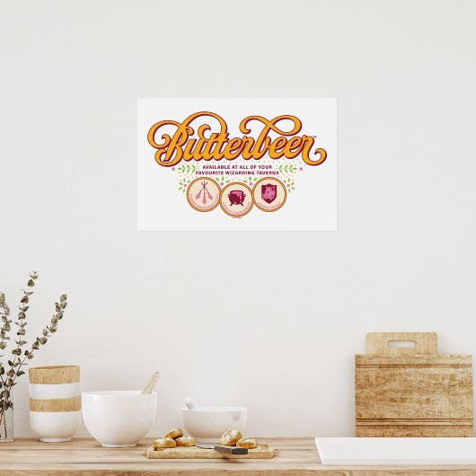 BUTTERBEER™ Available At Wizarding Taverns ポスター (キッチン)