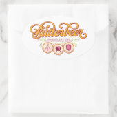 BUTTERBEER™ Available At Wizarding Taverns 楕円形シール (バッグ)