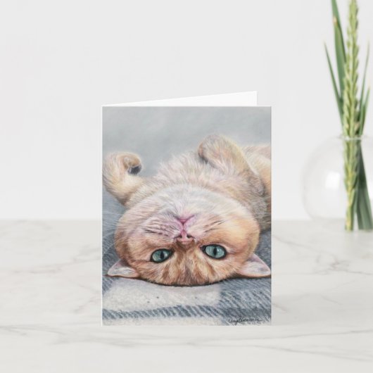 ButterBiscuit折り畳み4"x5.6"ノテカード サンキューカード (正面)