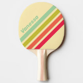 Buttercream Whisper Angled Striping with Name 卓球ラケット (裏面)