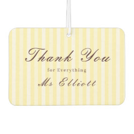Buttercup - Personalised Thank You Air Freshener カーエアーフレッシュナー