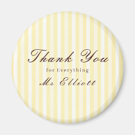 Buttercup - Personalised Thank You Teacher Magnet マグネット