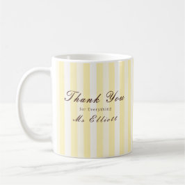 Buttercup - Personalised Thank You Teacher Mug コーヒーマグカップ